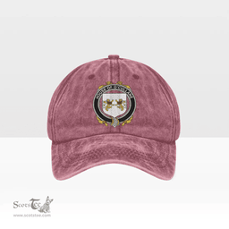 Irish House of O CULLANE (or Collins) Coat of Arms Family Crest Ireland Denim Cap