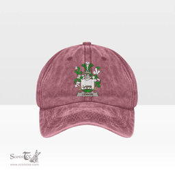 Irish Lennon or O Lennon Coat of Arms Family Crest Ireland Denim Cap