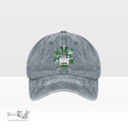 Irish Lennon or O Lennon Coat of Arms Family Crest Ireland Denim Cap