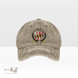 Irish House of O MURPHY (Muskerry) Coat of Arms Family Crest Ireland Denim Cap