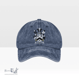 Irish Maunsell Coat of Arms Family Crest Ireland Denim Cap
