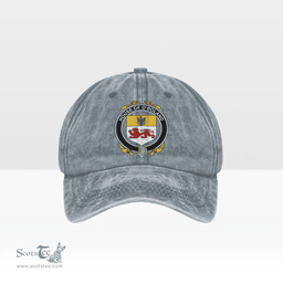 Irish House of O BOLAND Coat of Arms Family Crest Ireland Denim Cap