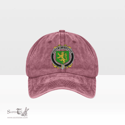Irish House of O CONNOR (Kerry) Coat of Arms Family Crest Ireland Denim Cap