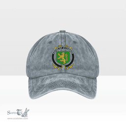 Irish House of O CONNOR (Kerry) Coat of Arms Family Crest Ireland Denim Cap