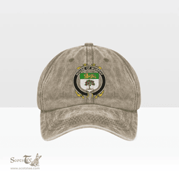 Irish House of MURPHY (O Morchoe) Coat of Arms Family Crest Ireland Denim Cap
