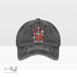 Irish Lydon or Leyden Coat of Arms Family Crest Ireland Denim Cap