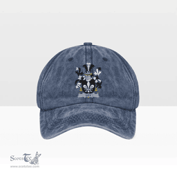 Irish Ley Coat of Arms Family Crest Ireland Denim Cap