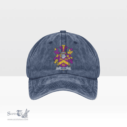 Irish Hyde Coat of Arms Family Crest Ireland Denim Cap