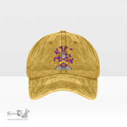 Irish Hyde Coat of Arms Family Crest Ireland Denim Cap