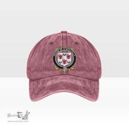 Irish House of O MULLALLY Coat of Arms Family Crest Ireland Denim Cap