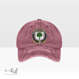 Irish House of O CONNOR (Don) Coat of Arms Family Crest Ireland Denim Cap