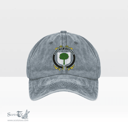 Irish House of O CONNOR (Don) Coat of Arms Family Crest Ireland Denim Cap
