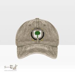 Irish House of O CONNOR (Don) Coat of Arms Family Crest Ireland Denim Cap