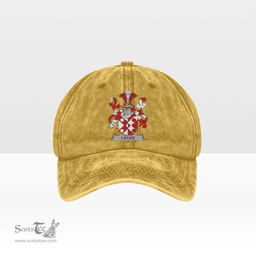 Irish Locke Coat of Arms Family Crest Ireland Denim Cap