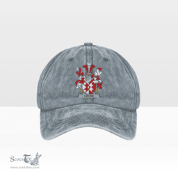 Irish Locke Coat of Arms Family Crest Ireland Denim Cap