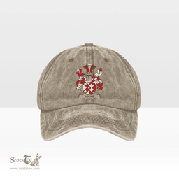 Irish Locke Coat of Arms Family Crest Ireland Denim Cap