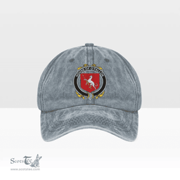 Irish House of O FALLON Coat of Arms Family Crest Ireland Denim Cap