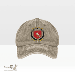 Irish House of O FALLON Coat of Arms Family Crest Ireland Denim Cap