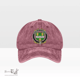 Irish House of O COFFEY Coat of Arms Family Crest Ireland Denim Cap