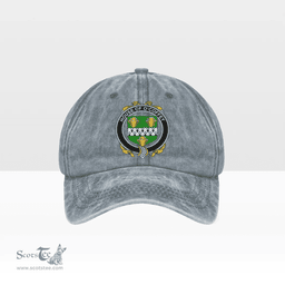 Irish House of O COFFEY Coat of Arms Family Crest Ireland Denim Cap