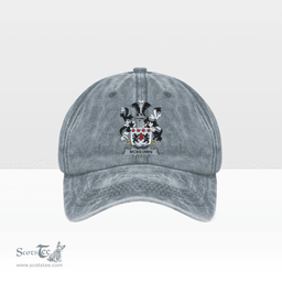 Irish McKeown Coat of Arms Family Crest Ireland Denim Cap