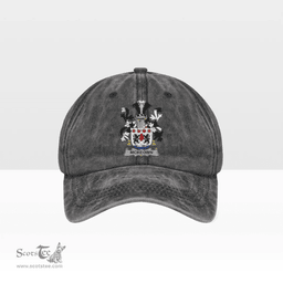 Irish McKeown Coat of Arms Family Crest Ireland Denim Cap