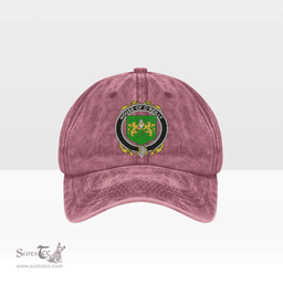Irish House of O REILLY Coat of Arms Family Crest Ireland Denim Cap