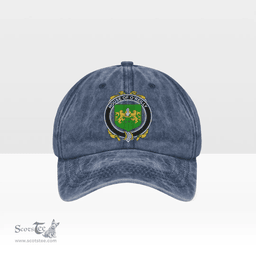 Irish House of O REILLY Coat of Arms Family Crest Ireland Denim Cap