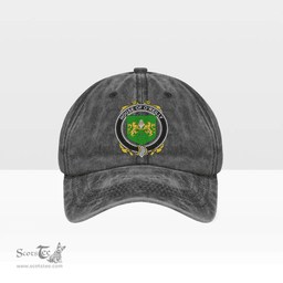 Irish House of O REILLY Coat of Arms Family Crest Ireland Denim Cap