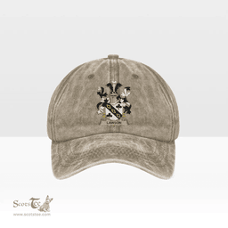 Irish Lawson Coat of Arms Family Crest Ireland Denim Cap