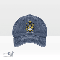 Irish Noble Coat of Arms Family Crest Ireland Denim Cap