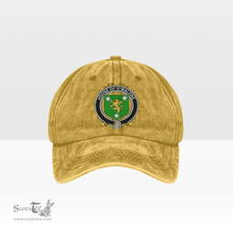 Irish House of O MALONE Coat of Arms Family Crest Ireland Denim Cap
