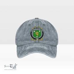 Irish House of O MALONE Coat of Arms Family Crest Ireland Denim Cap