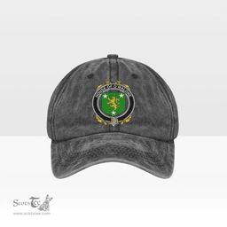 Irish House of O MALONE Coat of Arms Family Crest Ireland Denim Cap
