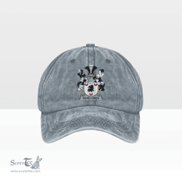 Irish Newcomen or Newcombe Coat of Arms Family Crest Ireland Denim Cap