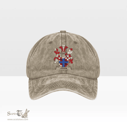 Irish Larkin or O Larkin Coat of Arms Family Crest Ireland Denim Cap
