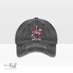 Irish Larkin or O Larkin Coat of Arms Family Crest Ireland Denim Cap