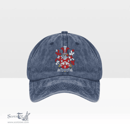 Irish Nicholls or Nichols Coat of Arms Family Crest Ireland Denim Cap