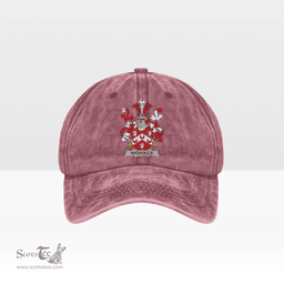 Irish Nicholls or Nichols Coat of Arms Family Crest Ireland Denim Cap