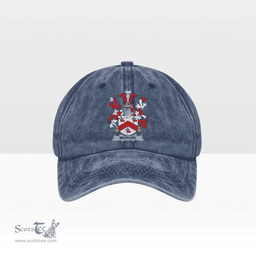Irish McRory or McCrory Coat of Arms Family Crest Ireland Denim Cap