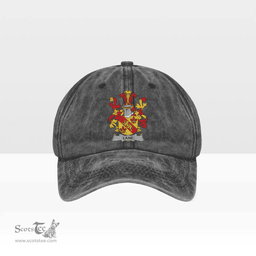 Irish Lane Coat of Arms Family Crest Ireland Denim Cap