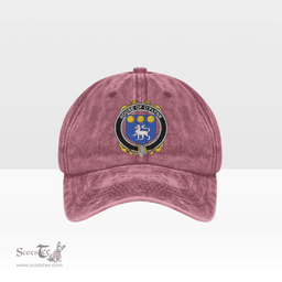 Irish House of O FLYNN Coat of Arms Family Crest Ireland Denim Cap