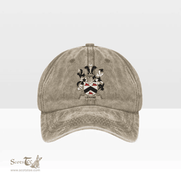 Irish Lehane or O Lehane Coat of Arms Family Crest Ireland Denim Cap
