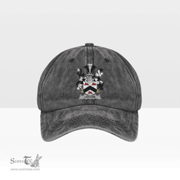 Irish Lehane or O Lehane Coat of Arms Family Crest Ireland Denim Cap