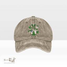 Irish McAlpine or MacAlpin Coat of Arms Family Crest Ireland Denim Cap