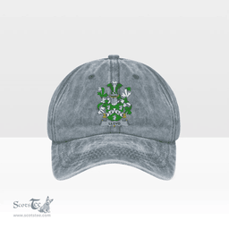 Irish Lloyd Coat of Arms Family Crest Ireland Denim Cap