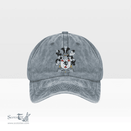Irish Molloy or O Mulloy Coat of Arms Family Crest Ireland Denim Cap