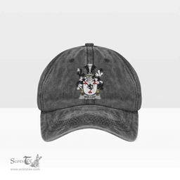 Irish Molloy or O Mulloy Coat of Arms Family Crest Ireland Denim Cap