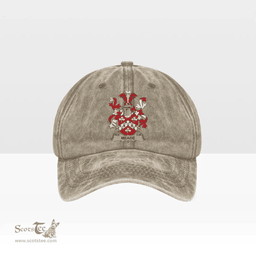 Irish Meade Coat of Arms Family Crest Ireland Denim Cap