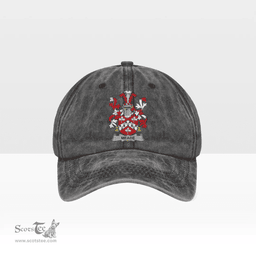 Irish Meade Coat of Arms Family Crest Ireland Denim Cap